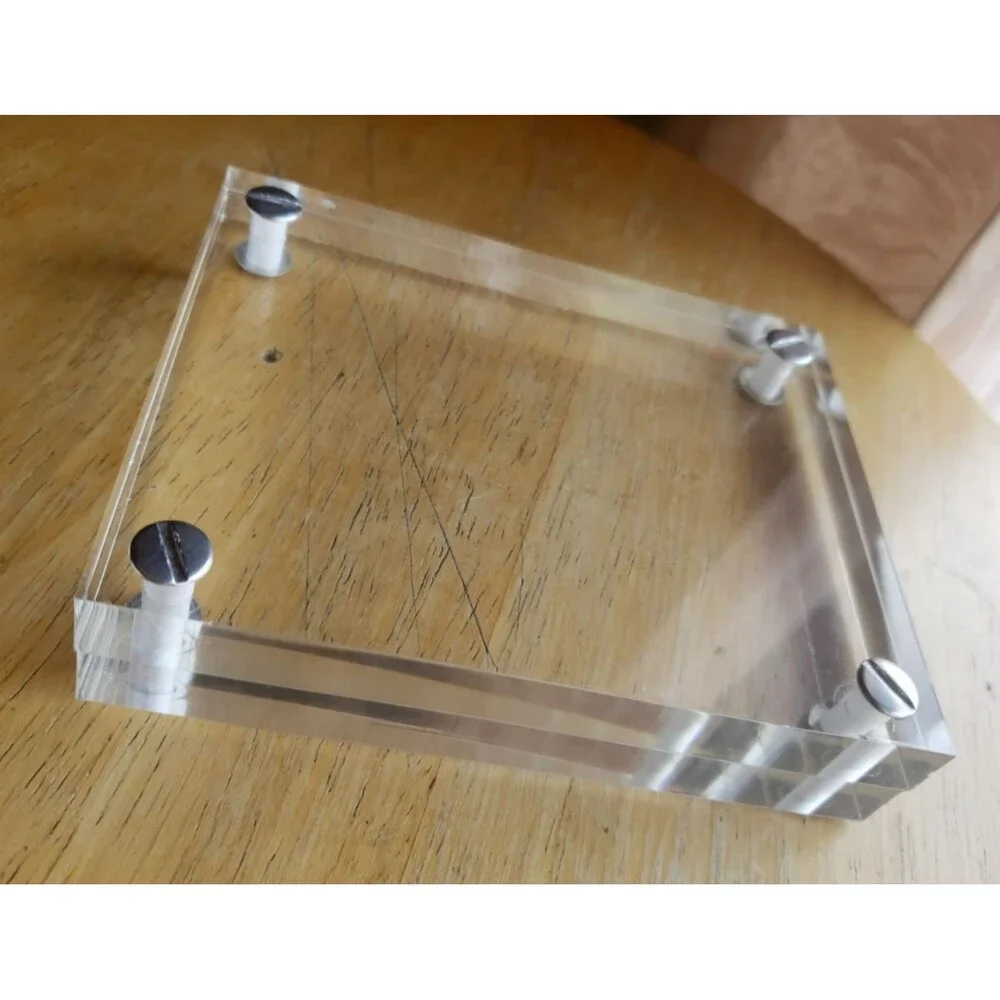 Ultra Pro Sports CARD HOLDER DISPLAY CASE 4-SCREWDOWN BRIK UV SAFE 5